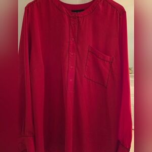 Rich Red Blouse